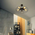 Oakhurst | Retro Cage Chandelier