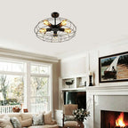 Oakhurst | Retro Cage Chandelier