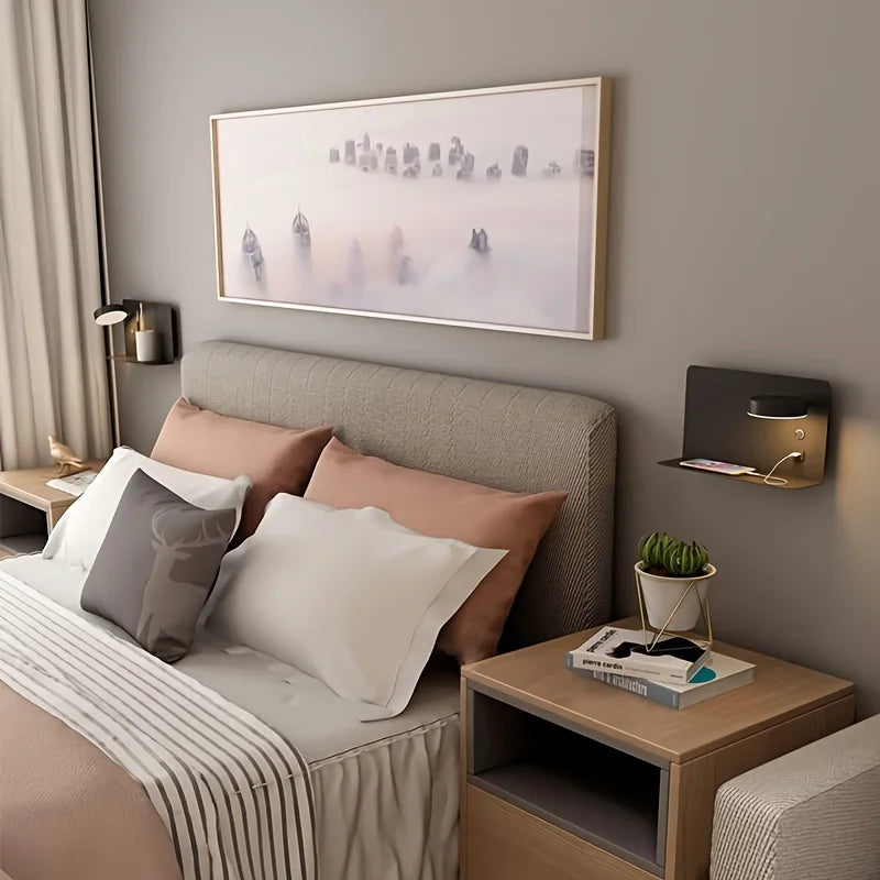 Liora Nova Bedside Lamp With USB Port