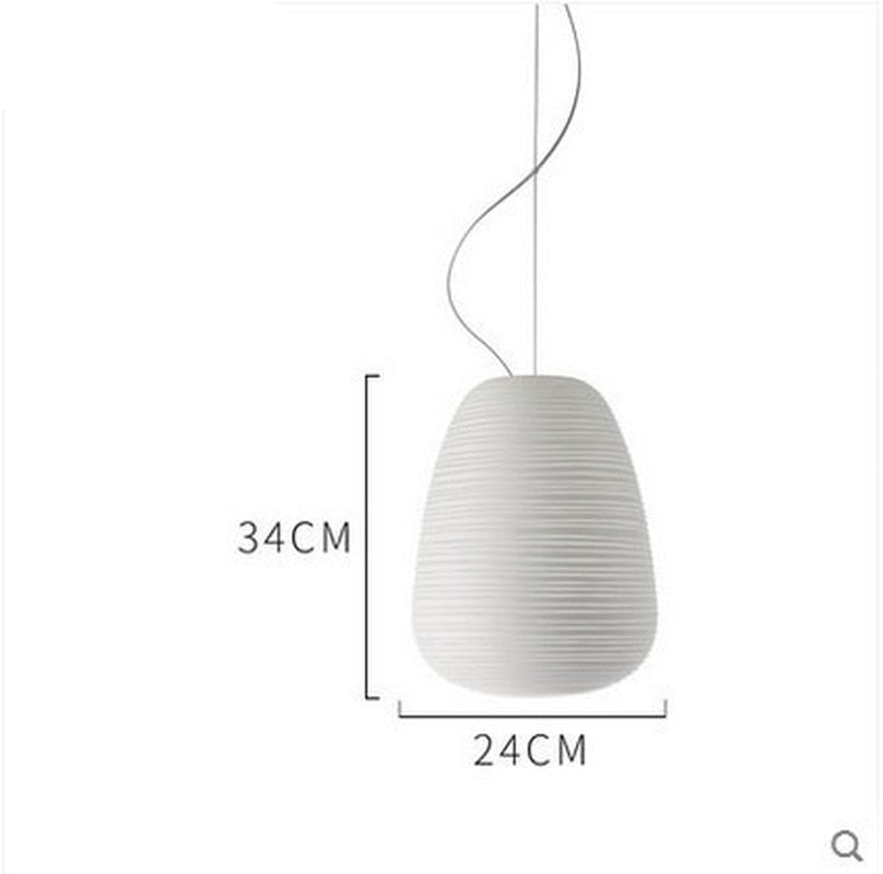 Aurelle Milky Glass Pendant Light for Modern Interiors