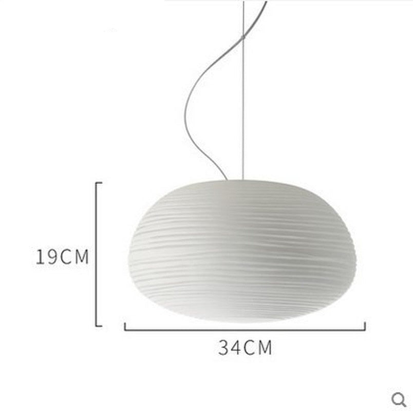 Aurelle Milky Glass Pendant Light for Modern Interiors