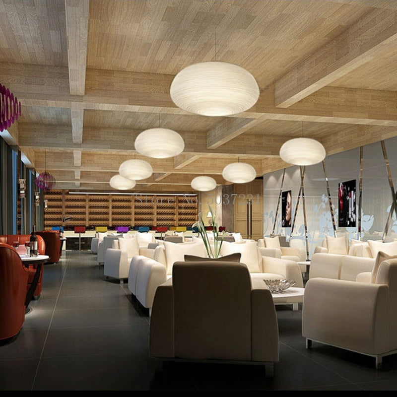 Aurelle Milky Glass Pendant Light for Modern Interiors