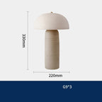 Marlowe Antique Mushroom Table Lamp