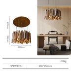 Liora | Wooden Ceiling Light