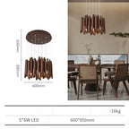 Liora | Wooden Ceiling Light