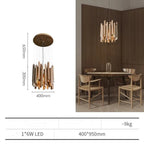 Liora | Wooden Ceiling Light