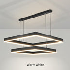 Liora | Square LED Chandelier